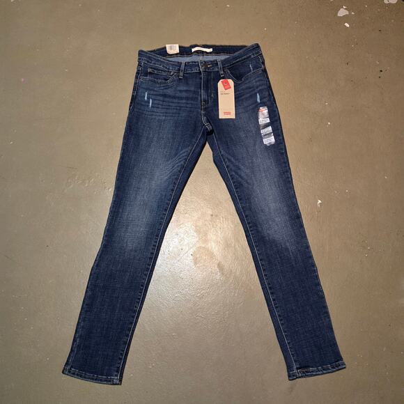 NWT Levi's Mid Rise 711 Skinny Fit Jeans in Little Secret Women's Size 30 - Picture 5 of 9
